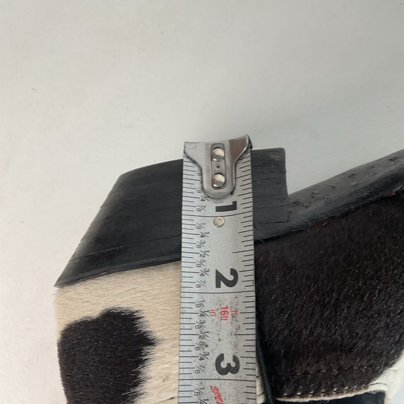 Vintage Larry Mahan Cow Hair Cowgirl Pony Boots 8 B - Picture 6 of 16